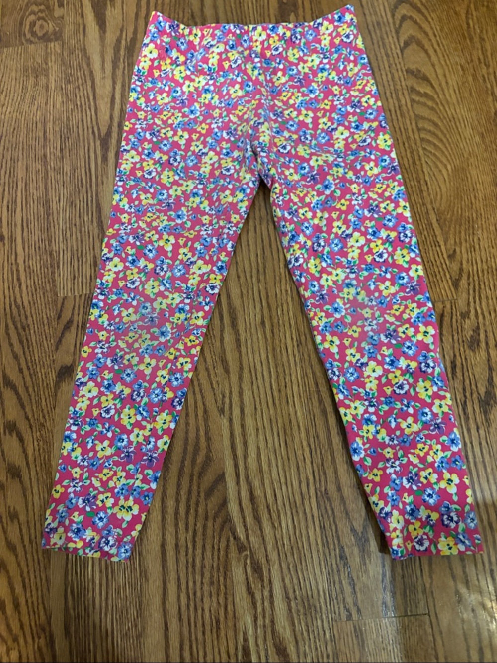 Polo by Ralph Lauren Pink Floral Kids Leggings